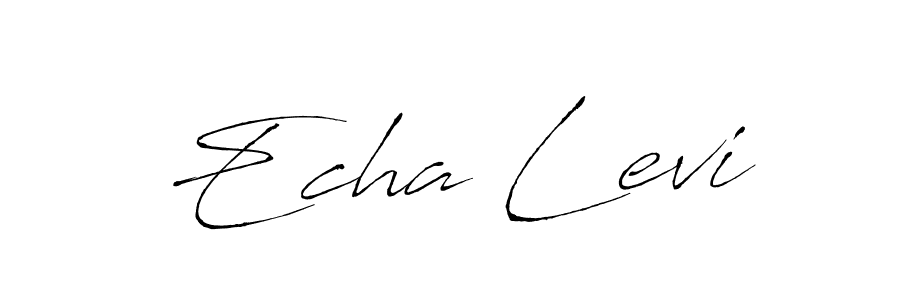 Use a signature maker to create a handwritten signature online. With this signature software, you can design (Antro_Vectra) your own signature for name Echa Levi. Echa Levi signature style 6 images and pictures png