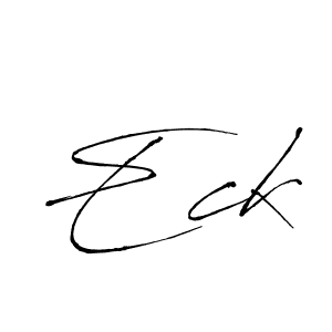 Use a signature maker to create a handwritten signature online. With this signature software, you can design (Antro_Vectra) your own signature for name Eck. Eck signature style 6 images and pictures png