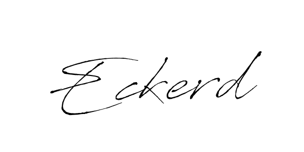 Eckerd stylish signature style. Best Handwritten Sign (Antro_Vectra) for my name. Handwritten Signature Collection Ideas for my name Eckerd. Eckerd signature style 6 images and pictures png