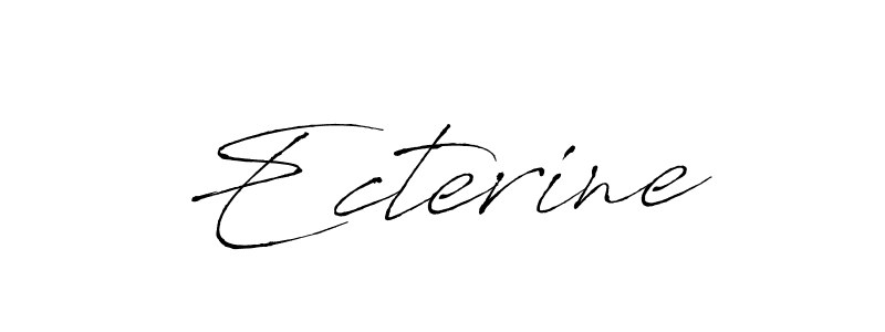 if you are searching for the best signature style for your name Ecterine. so please give up your signature search. here we have designed multiple signature styles  using Antro_Vectra. Ecterine signature style 6 images and pictures png