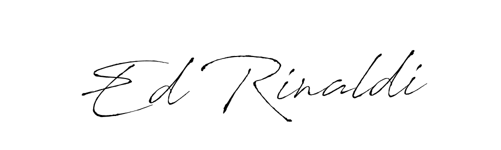 Create a beautiful signature design for name Ed Rinaldi. With this signature (Antro_Vectra) fonts, you can make a handwritten signature for free. Ed Rinaldi signature style 6 images and pictures png