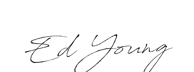 Create a beautiful signature design for name Ed Young. With this signature (Antro_Vectra) fonts, you can make a handwritten signature for free. Ed Young signature style 6 images and pictures png