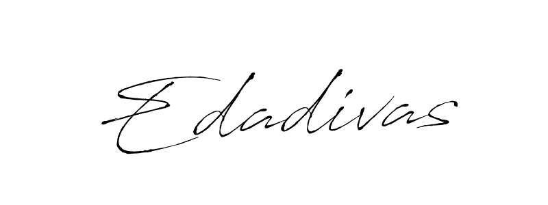 How to make Edadivas name signature. Use Antro_Vectra style for creating short signs online. This is the latest handwritten sign. Edadivas signature style 6 images and pictures png