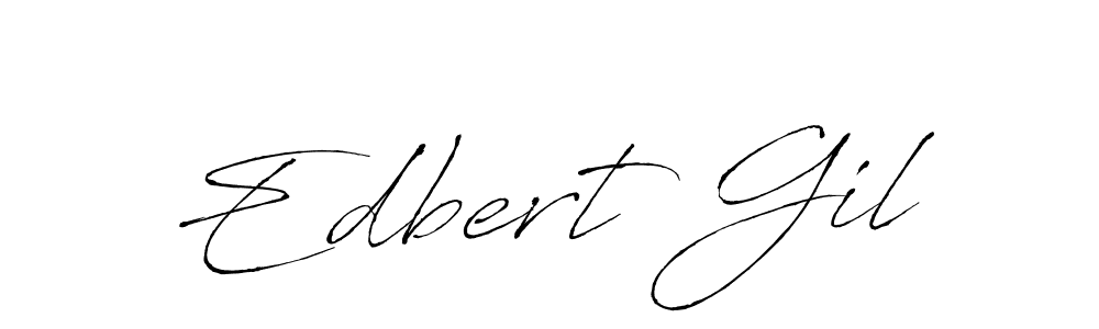 You should practise on your own different ways (Antro_Vectra) to write your name (Edbert Gil) in signature. don't let someone else do it for you. Edbert Gil signature style 6 images and pictures png