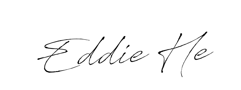 Once you've used our free online signature maker to create your best signature Antro_Vectra style, it's time to enjoy all of the benefits that Eddie He name signing documents. Eddie He signature style 6 images and pictures png
