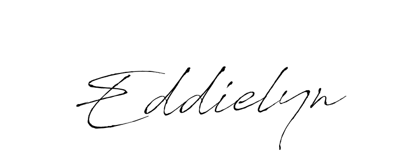 How to make Eddielyn name signature. Use Antro_Vectra style for creating short signs online. This is the latest handwritten sign. Eddielyn signature style 6 images and pictures png