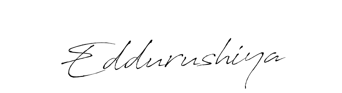 Eddurushiya stylish signature style. Best Handwritten Sign (Antro_Vectra) for my name. Handwritten Signature Collection Ideas for my name Eddurushiya. Eddurushiya signature style 6 images and pictures png