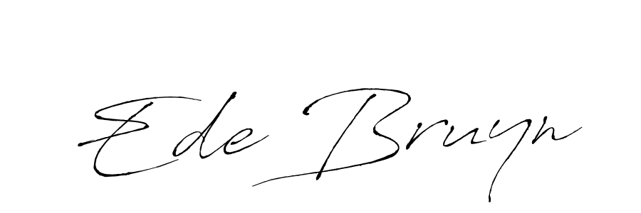 Make a short Ede Bruyn signature style. Manage your documents anywhere anytime using Antro_Vectra. Create and add eSignatures, submit forms, share and send files easily. Ede Bruyn signature style 6 images and pictures png