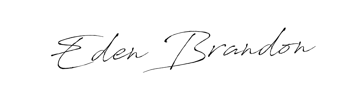 Use a signature maker to create a handwritten signature online. With this signature software, you can design (Antro_Vectra) your own signature for name Eden Brandon. Eden Brandon signature style 6 images and pictures png