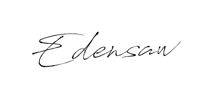 Make a beautiful signature design for name Edensaw. Use this online signature maker to create a handwritten signature for free. Edensaw signature style 6 images and pictures png