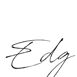 How to make Edg name signature. Use Antro_Vectra style for creating short signs online. This is the latest handwritten sign. Edg signature style 6 images and pictures png