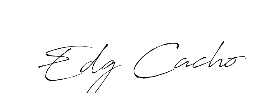 Use a signature maker to create a handwritten signature online. With this signature software, you can design (Antro_Vectra) your own signature for name Edg Cacho. Edg Cacho signature style 6 images and pictures png