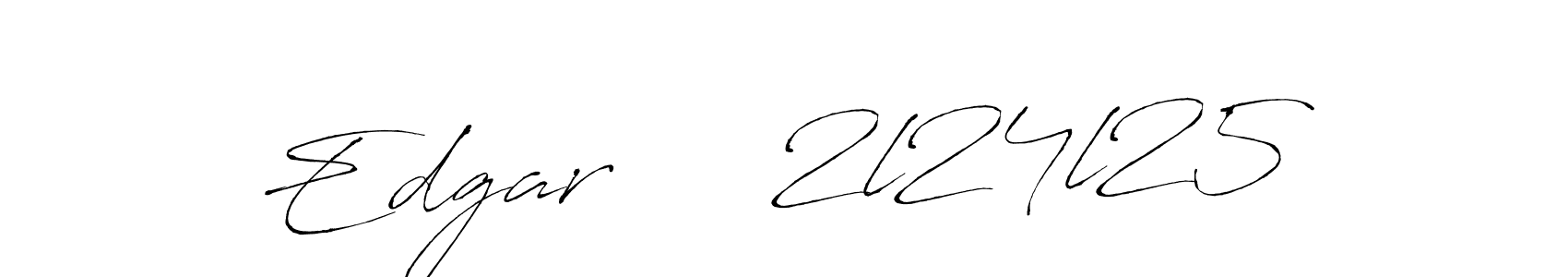 Create a beautiful signature design for name Edgar     2l24l25. With this signature (Antro_Vectra) fonts, you can make a handwritten signature for free. Edgar     2l24l25 signature style 6 images and pictures png