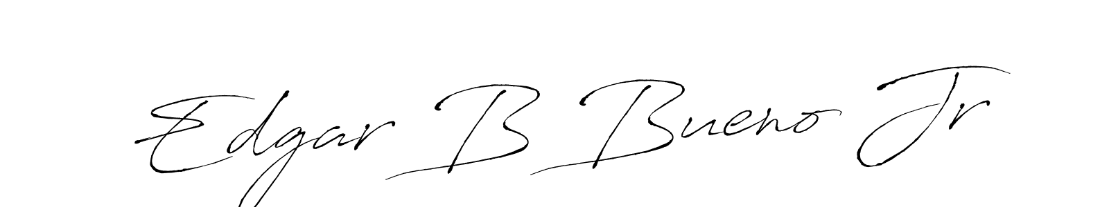 Make a short Edgar B Bueno Jr signature style. Manage your documents anywhere anytime using Antro_Vectra. Create and add eSignatures, submit forms, share and send files easily. Edgar B Bueno Jr signature style 6 images and pictures png