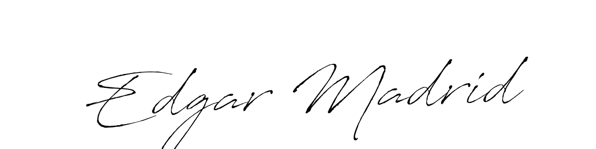 It looks lik you need a new signature style for name Edgar Madrid. Design unique handwritten (Antro_Vectra) signature with our free signature maker in just a few clicks. Edgar Madrid signature style 6 images and pictures png