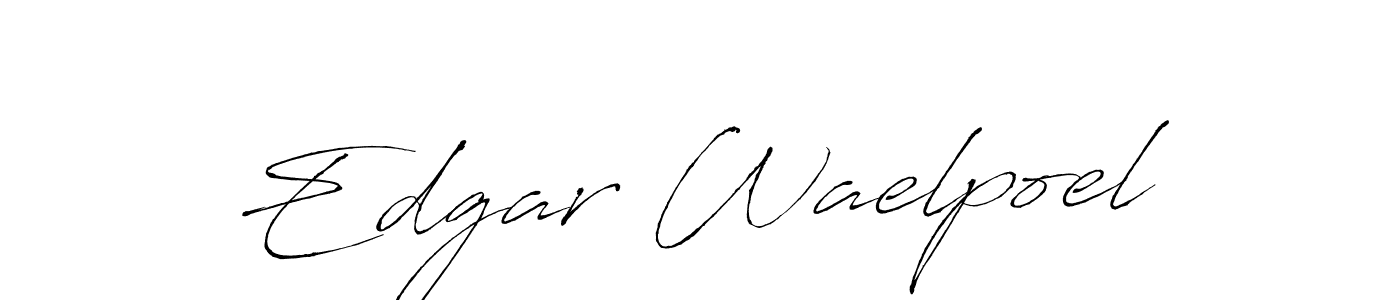 Use a signature maker to create a handwritten signature online. With this signature software, you can design (Antro_Vectra) your own signature for name Edgar Waelpoel. Edgar Waelpoel signature style 6 images and pictures png