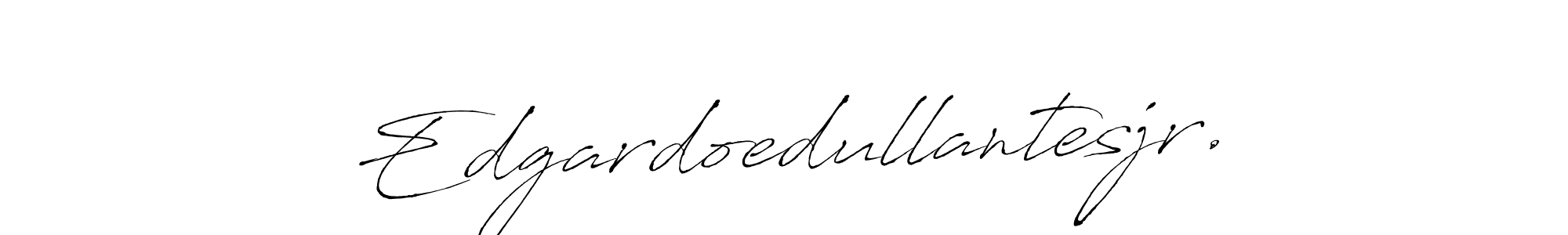 How to make Edgardoedullantesjr. name signature. Use Antro_Vectra style for creating short signs online. This is the latest handwritten sign. Edgardoedullantesjr. signature style 6 images and pictures png