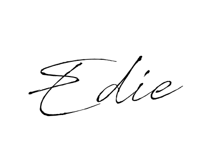 You should practise on your own different ways (Antro_Vectra) to write your name (Edie) in signature. don't let someone else do it for you. Edie signature style 6 images and pictures png