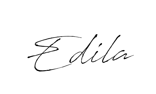 Once you've used our free online signature maker to create your best signature Antro_Vectra style, it's time to enjoy all of the benefits that Edila name signing documents. Edila signature style 6 images and pictures png