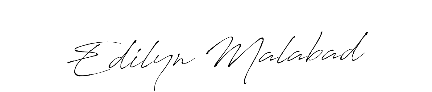 Make a short Edilyn Malabad signature style. Manage your documents anywhere anytime using Antro_Vectra. Create and add eSignatures, submit forms, share and send files easily. Edilyn Malabad signature style 6 images and pictures png