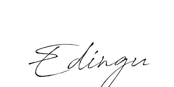 Antro_Vectra is a professional signature style that is perfect for those who want to add a touch of class to their signature. It is also a great choice for those who want to make their signature more unique. Get Edingu name to fancy signature for free. Edingu signature style 6 images and pictures png