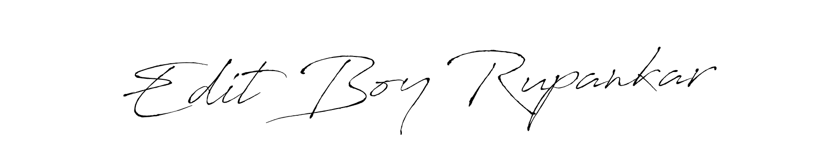 Also we have Edit Boy Rupankar name is the best signature style. Create professional handwritten signature collection using Antro_Vectra autograph style. Edit Boy Rupankar signature style 6 images and pictures png