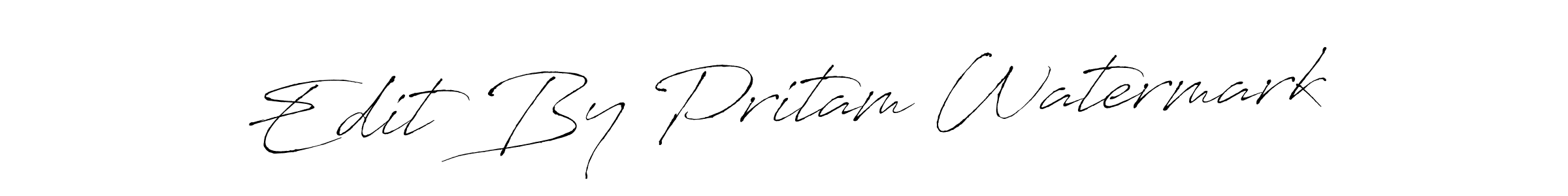 This is the best signature style for the Edit By Pritam Watermark name. Also you like these signature font (Antro_Vectra). Mix name signature. Edit By Pritam Watermark signature style 6 images and pictures png