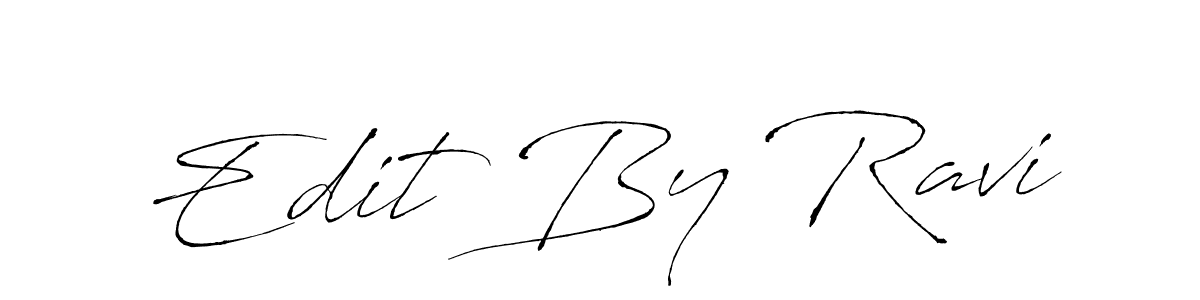 Similarly Antro_Vectra is the best handwritten signature design. Signature creator online .You can use it as an online autograph creator for name Edit By Ravi. Edit By Ravi signature style 6 images and pictures png