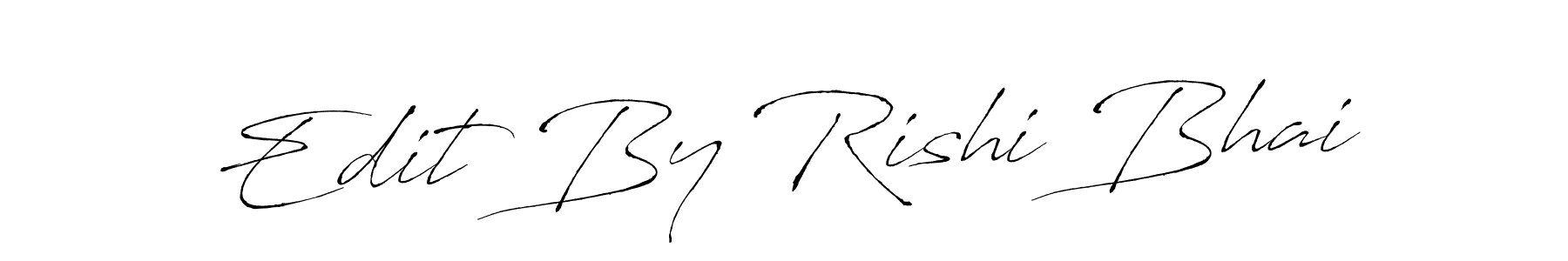 How to Draw Edit By Rishi Bhai signature style? Antro_Vectra is a latest design signature styles for name Edit By Rishi Bhai. Edit By Rishi Bhai signature style 6 images and pictures png