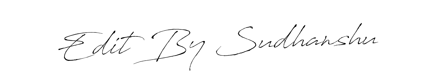 You can use this online signature creator to create a handwritten signature for the name Edit By Sudhanshu. This is the best online autograph maker. Edit By Sudhanshu signature style 6 images and pictures png