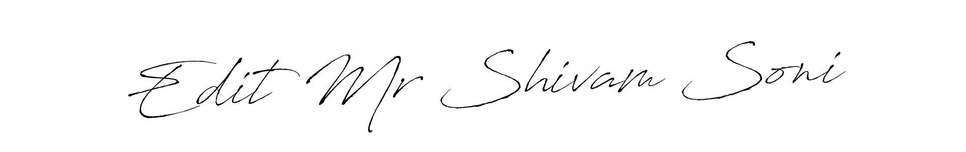 You can use this online signature creator to create a handwritten signature for the name Edit Mr Shivam Soni. This is the best online autograph maker. Edit Mr Shivam Soni signature style 6 images and pictures png