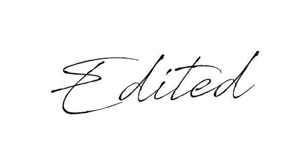 Also we have Edited name is the best signature style. Create professional handwritten signature collection using Antro_Vectra autograph style. Edited signature style 6 images and pictures png