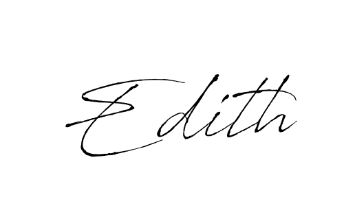 Create a beautiful signature design for name Edith. With this signature (Antro_Vectra) fonts, you can make a handwritten signature for free. Edith signature style 6 images and pictures png