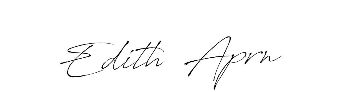 Design your own signature with our free online signature maker. With this signature software, you can create a handwritten (Antro_Vectra) signature for name Edith  Aprn. Edith  Aprn signature style 6 images and pictures png