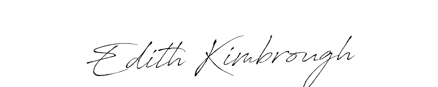 How to make Edith Kimbrough signature? Antro_Vectra is a professional autograph style. Create handwritten signature for Edith Kimbrough name. Edith Kimbrough signature style 6 images and pictures png