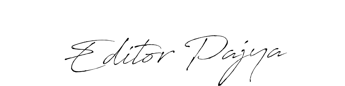 Best and Professional Signature Style for Editor Pajya. Antro_Vectra Best Signature Style Collection. Editor Pajya signature style 6 images and pictures png
