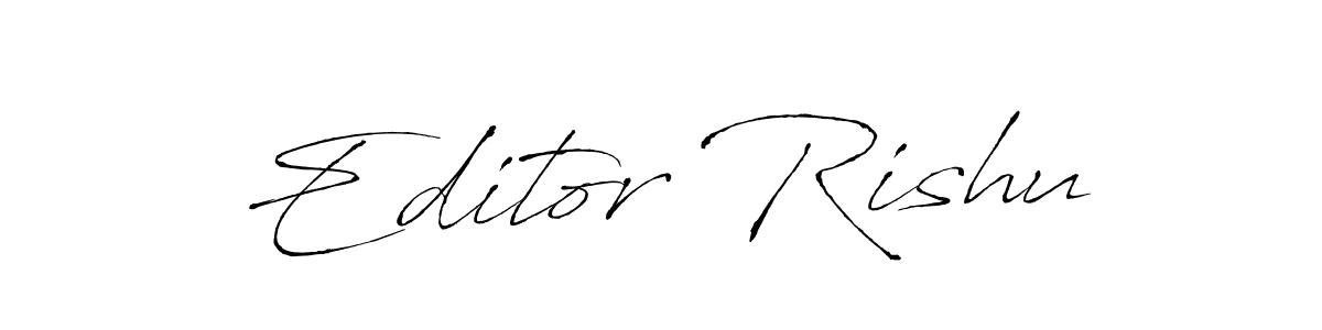 Here are the top 10 professional signature styles for the name Editor Rishu. These are the best autograph styles you can use for your name. Editor Rishu signature style 6 images and pictures png