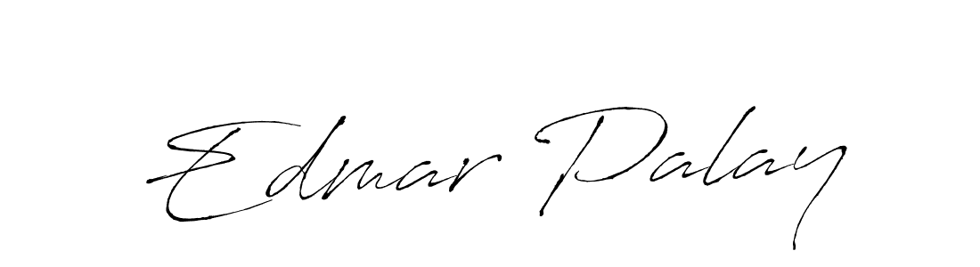 Create a beautiful signature design for name Edmar Palay. With this signature (Antro_Vectra) fonts, you can make a handwritten signature for free. Edmar Palay signature style 6 images and pictures png