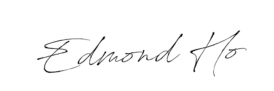 Make a beautiful signature design for name Edmond Ho. With this signature (Antro_Vectra) style, you can create a handwritten signature for free. Edmond Ho signature style 6 images and pictures png