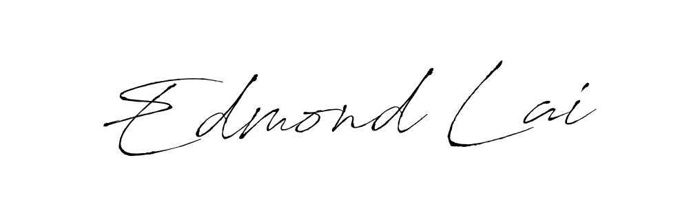 Create a beautiful signature design for name Edmond Lai. With this signature (Antro_Vectra) fonts, you can make a handwritten signature for free. Edmond Lai signature style 6 images and pictures png