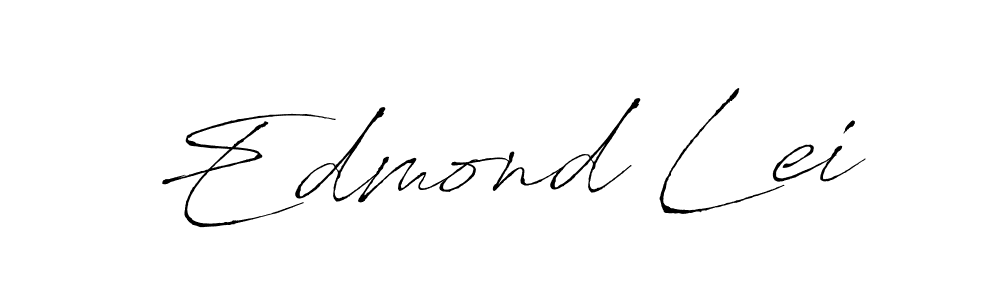 Best and Professional Signature Style for Edmond Lei. Antro_Vectra Best Signature Style Collection. Edmond Lei signature style 6 images and pictures png