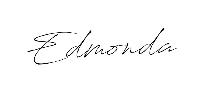 Antro_Vectra is a professional signature style that is perfect for those who want to add a touch of class to their signature. It is also a great choice for those who want to make their signature more unique. Get Edmonda name to fancy signature for free. Edmonda signature style 6 images and pictures png