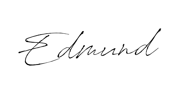 Make a beautiful signature design for name Edmund. With this signature (Antro_Vectra) style, you can create a handwritten signature for free. Edmund signature style 6 images and pictures png