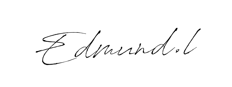 if you are searching for the best signature style for your name Edmund.l. so please give up your signature search. here we have designed multiple signature styles  using Antro_Vectra. Edmund.l signature style 6 images and pictures png
