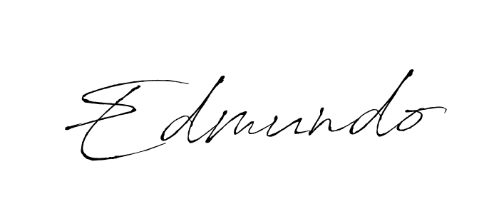 Create a beautiful signature design for name Edmundo. With this signature (Antro_Vectra) fonts, you can make a handwritten signature for free. Edmundo signature style 6 images and pictures png