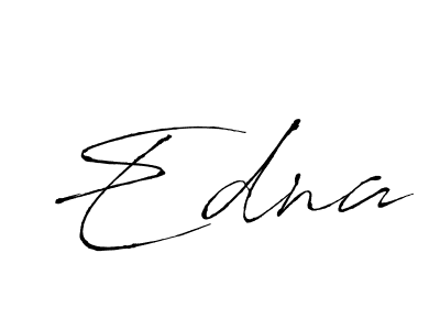 Design your own signature with our free online signature maker. With this signature software, you can create a handwritten (Antro_Vectra) signature for name Edna. Edna signature style 6 images and pictures png