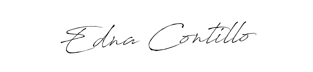 How to Draw Edna Contillo signature style? Antro_Vectra is a latest design signature styles for name Edna Contillo. Edna Contillo signature style 6 images and pictures png