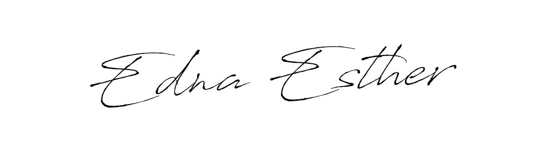 if you are searching for the best signature style for your name Edna Esther. so please give up your signature search. here we have designed multiple signature styles  using Antro_Vectra. Edna Esther signature style 6 images and pictures png