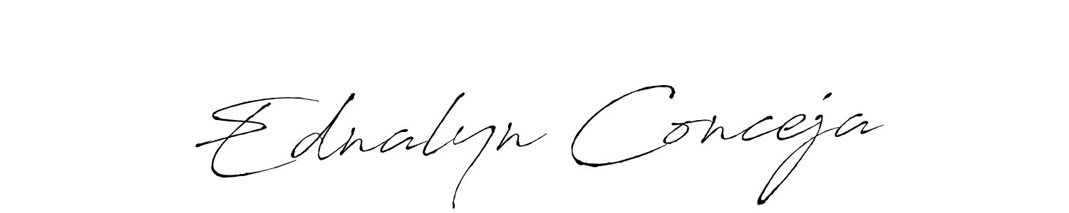 How to make Ednalyn Conceja signature? Antro_Vectra is a professional autograph style. Create handwritten signature for Ednalyn Conceja name. Ednalyn Conceja signature style 6 images and pictures png