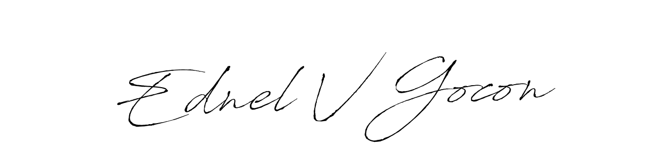Check out images of Autograph of Ednel V Gocon name. Actor Ednel V Gocon Signature Style. Antro_Vectra is a professional sign style online. Ednel V Gocon signature style 6 images and pictures png